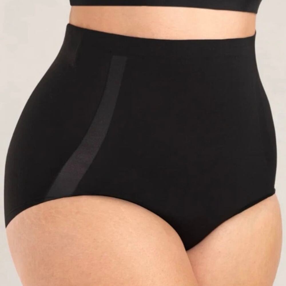 Shapermint Essentials Everyday Empower High-Waisted Shaper Panty L, Black NWT